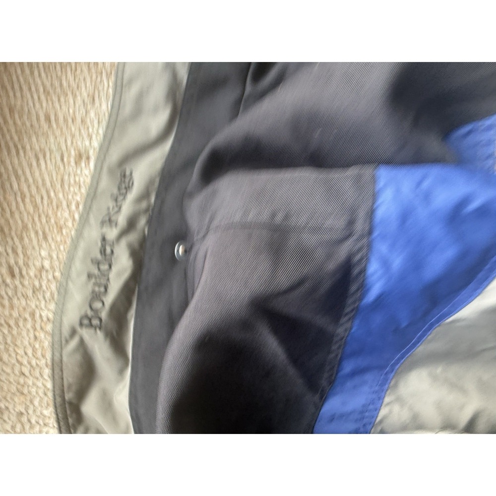 Columbia Sportswear Boulder Ridge Jacket Mens Large Gray Blue Coat - Picture 7 of 7